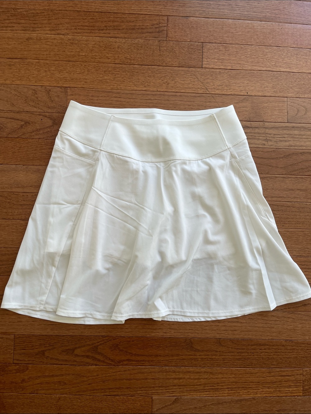 Puma White Circle Skater Skirt Skort